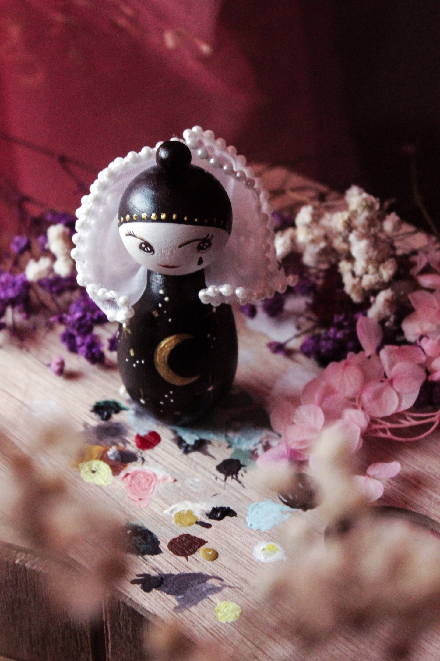Nuova Kokeshina Pierrot et la lune 🌙- Limited Edition numerata