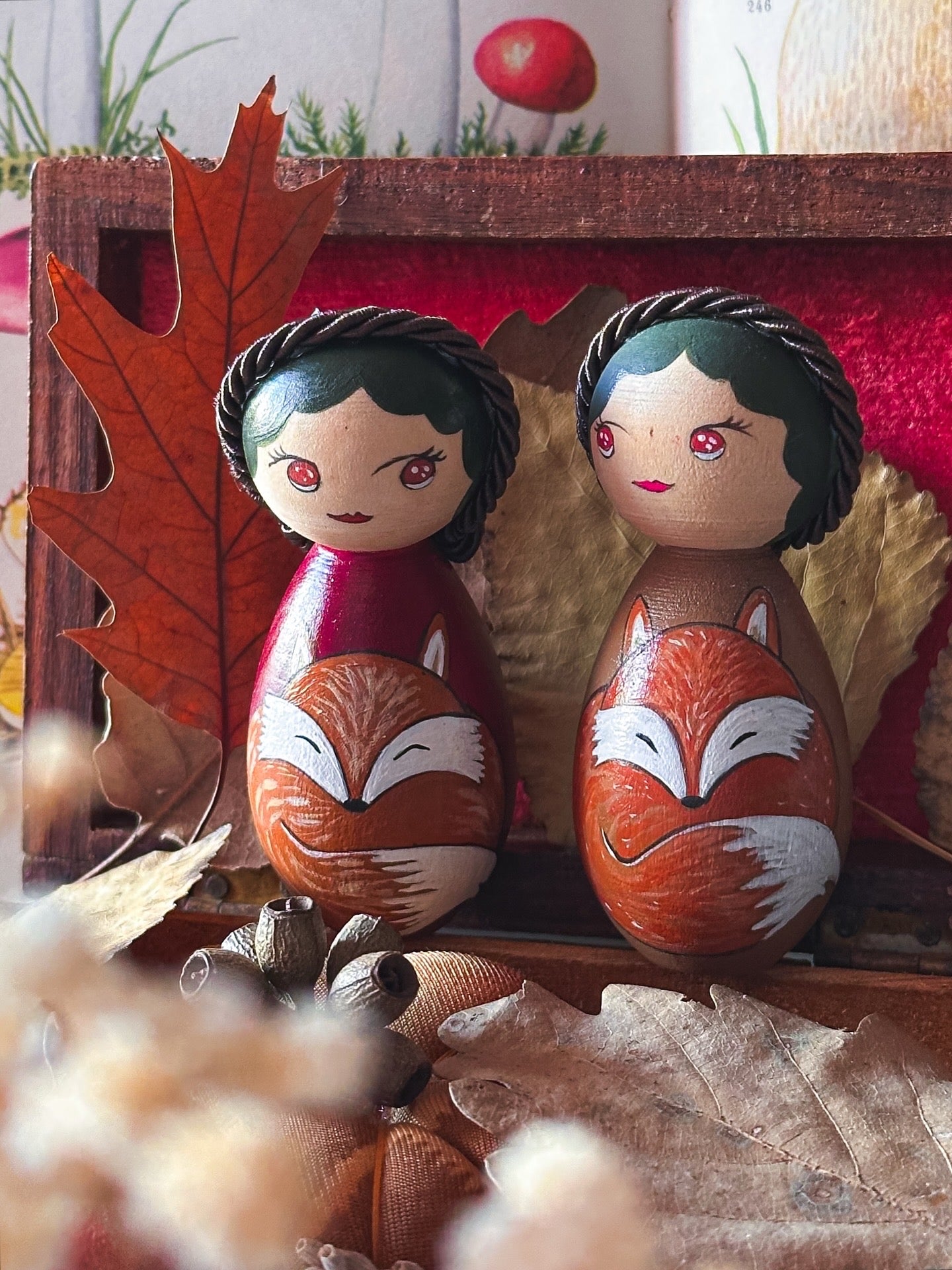 Kokeshine š¦ Sussurri nel vento dāautunno