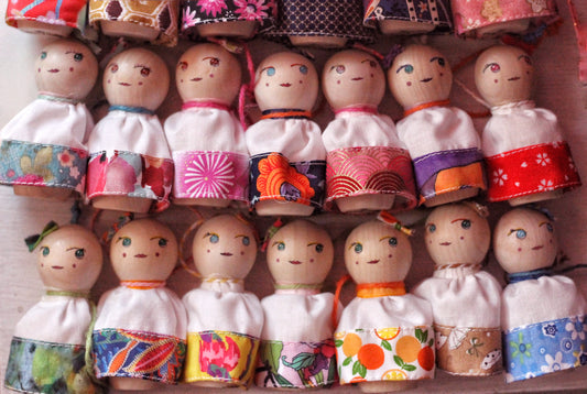 Kokeshine Teruteru bōzu てるてる坊主 Edizione Limitata e Numerata