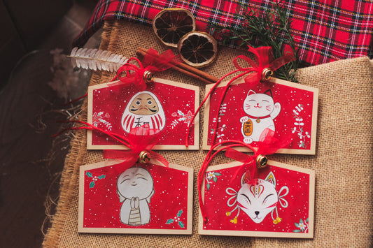 Nuovi Ema Tulip Minwa 民話- Collezione Natalizia Fūbutsushi 風物詩