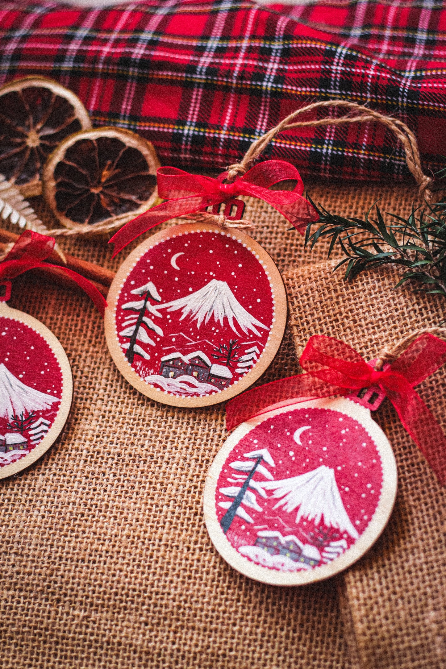 Nuova Decorazione albero 冬 Fuyu - Collezione Natalizia Fūbutsushi 風物詩