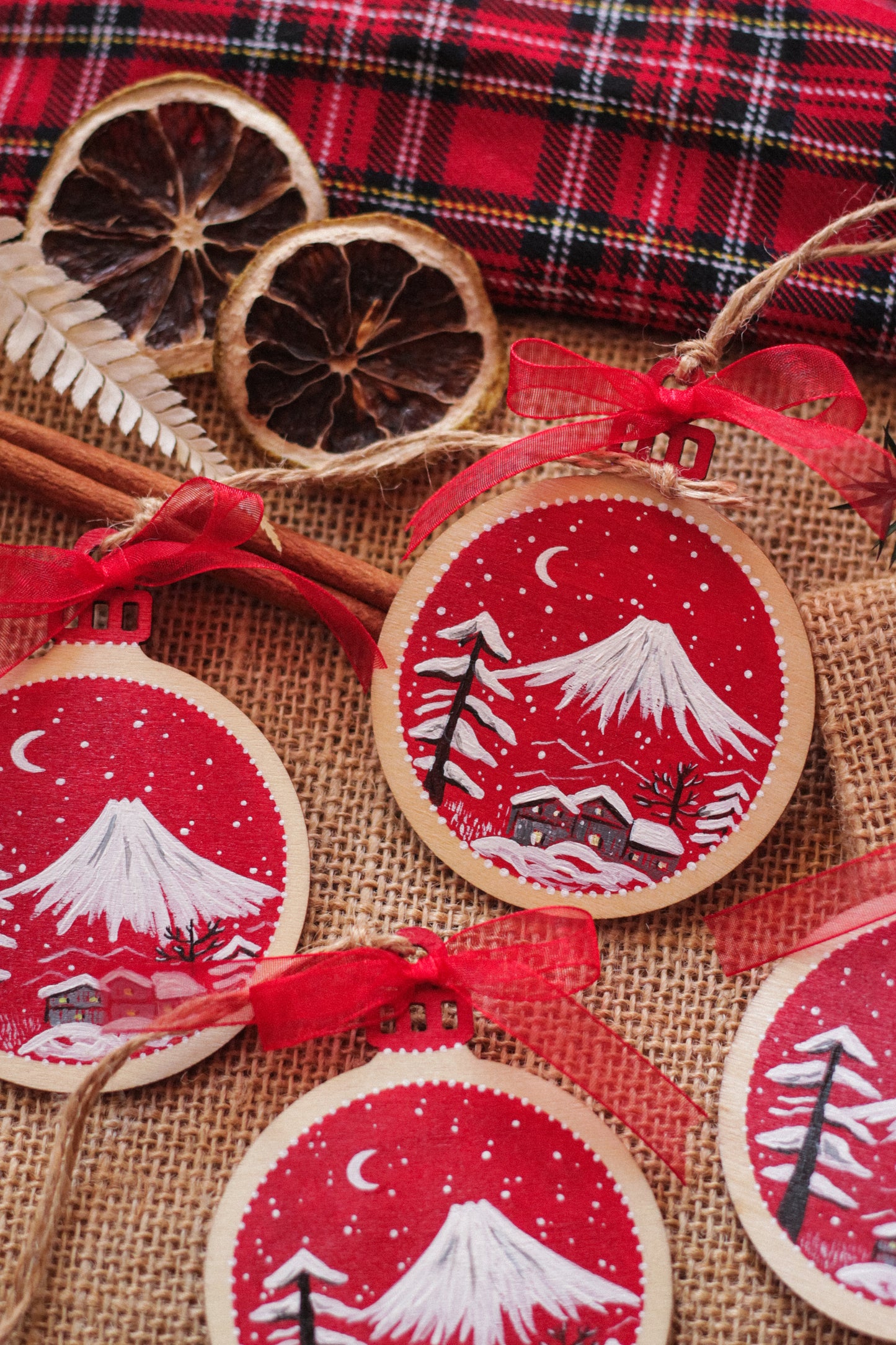 Nuova Decorazione albero 冬 Fuyu - Collezione Natalizia Fūbutsushi 風物詩