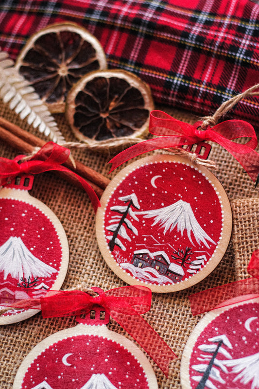 Nuova Decorazione albero 冬 Fuyu - Collezione Natalizia Fūbutsushi 風物詩