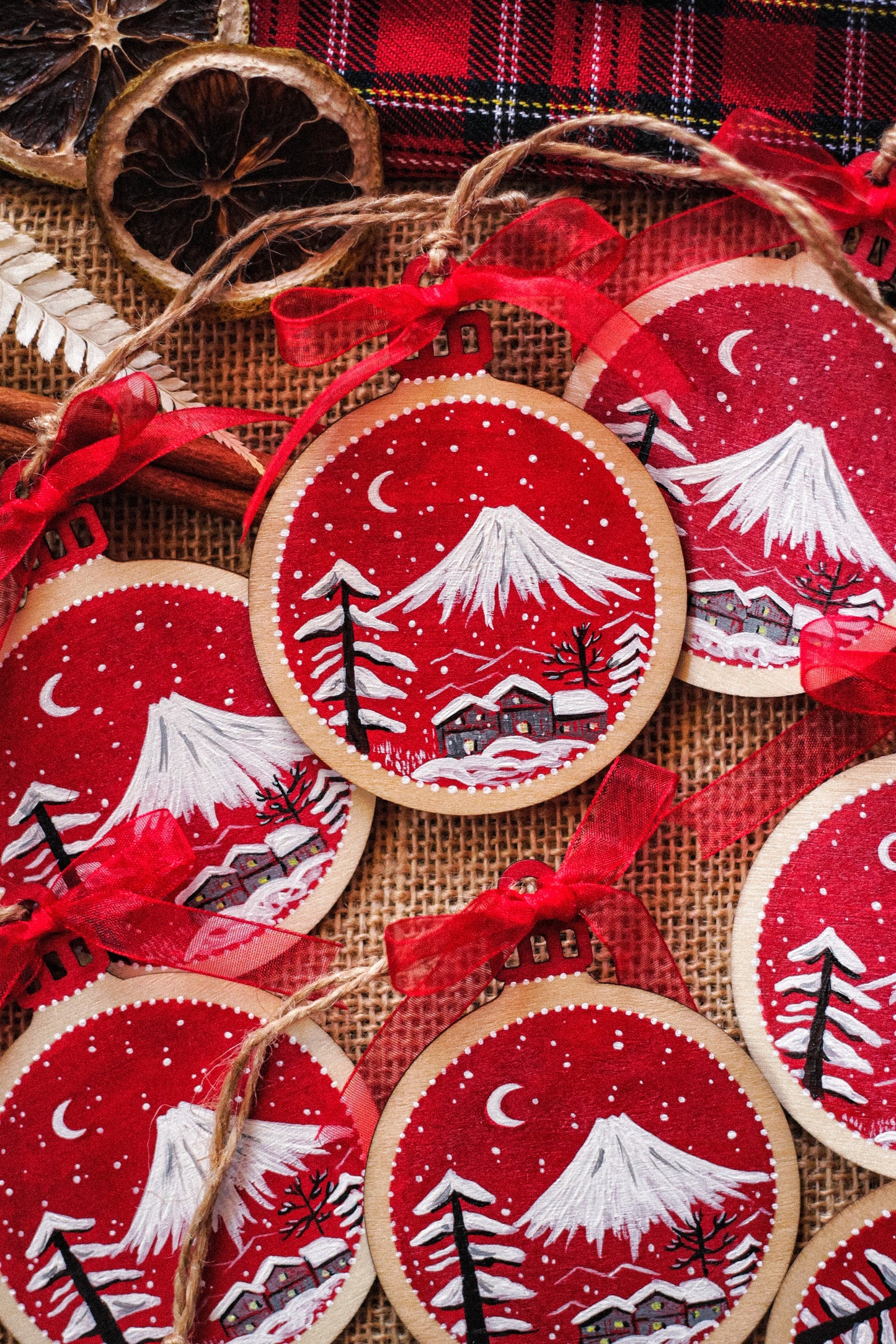 Nuova Decorazione albero 冬 Fuyu - Collezione Natalizia Fūbutsushi 風物詩