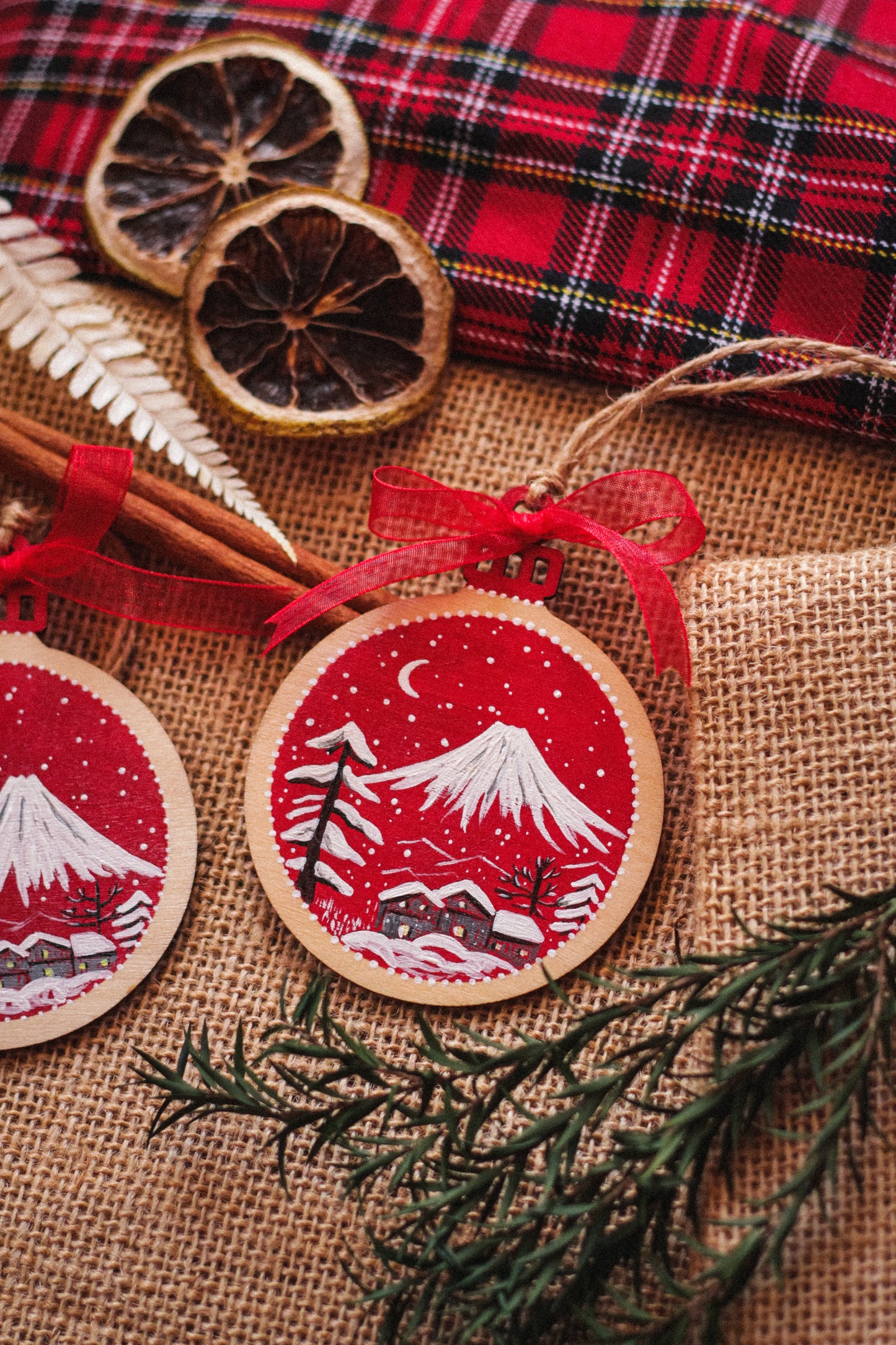 Nuova Decorazione albero 冬 Fuyu - Collezione Natalizia Fūbutsushi 風物詩