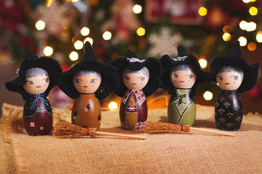 Kokeshina Befanina dell’Hokkaidō - 2024 limited edition numerata