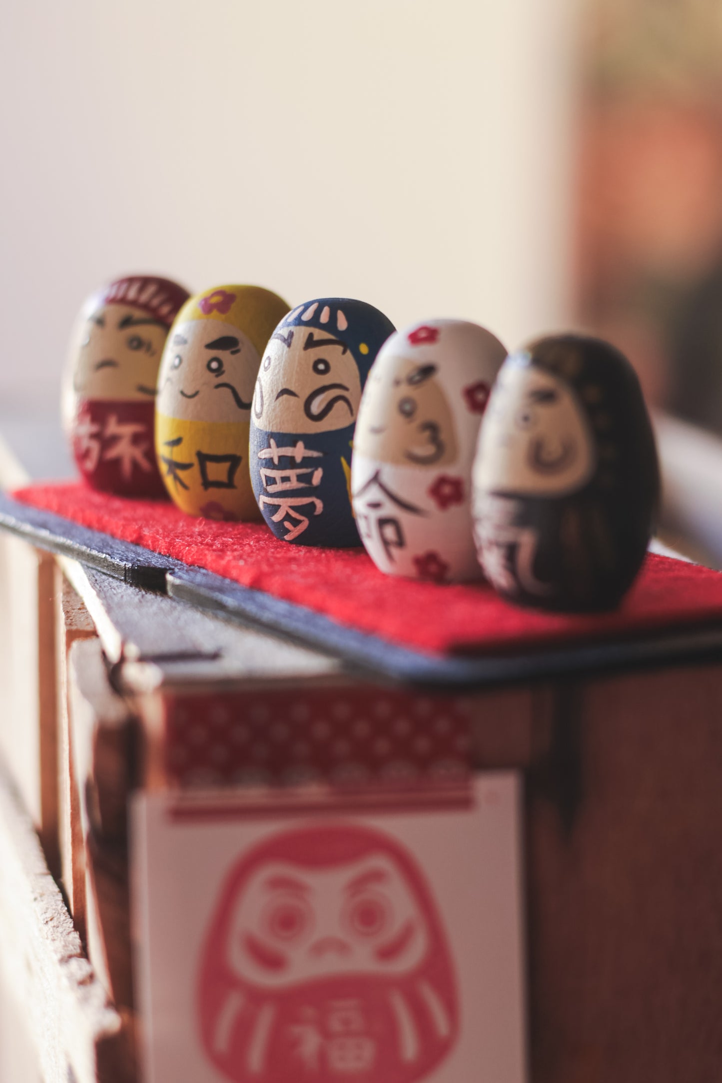 Set Daisy Goshiki Daruma