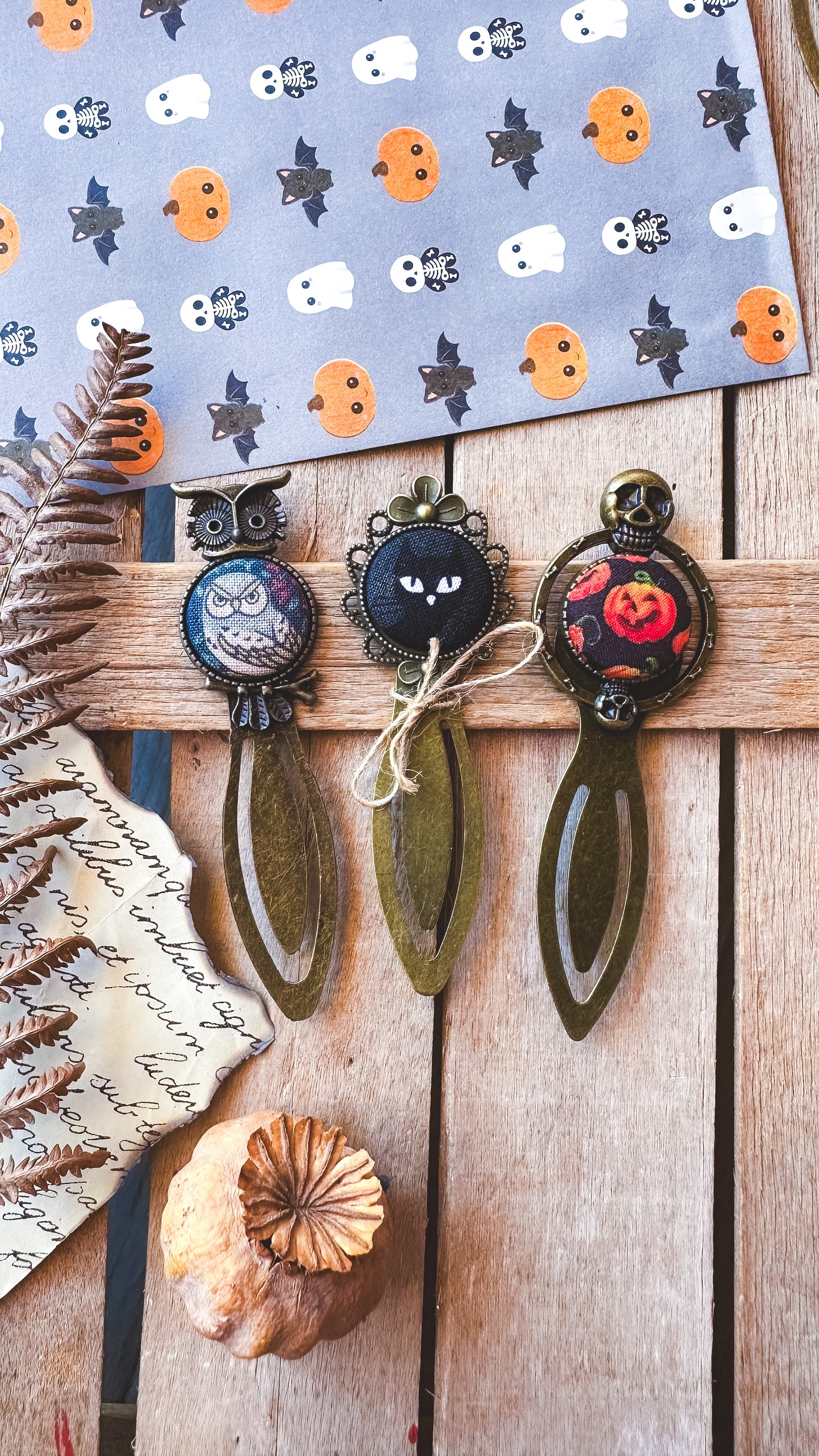 Segnalibri Halloween "Cosa vedi nella Luna?"