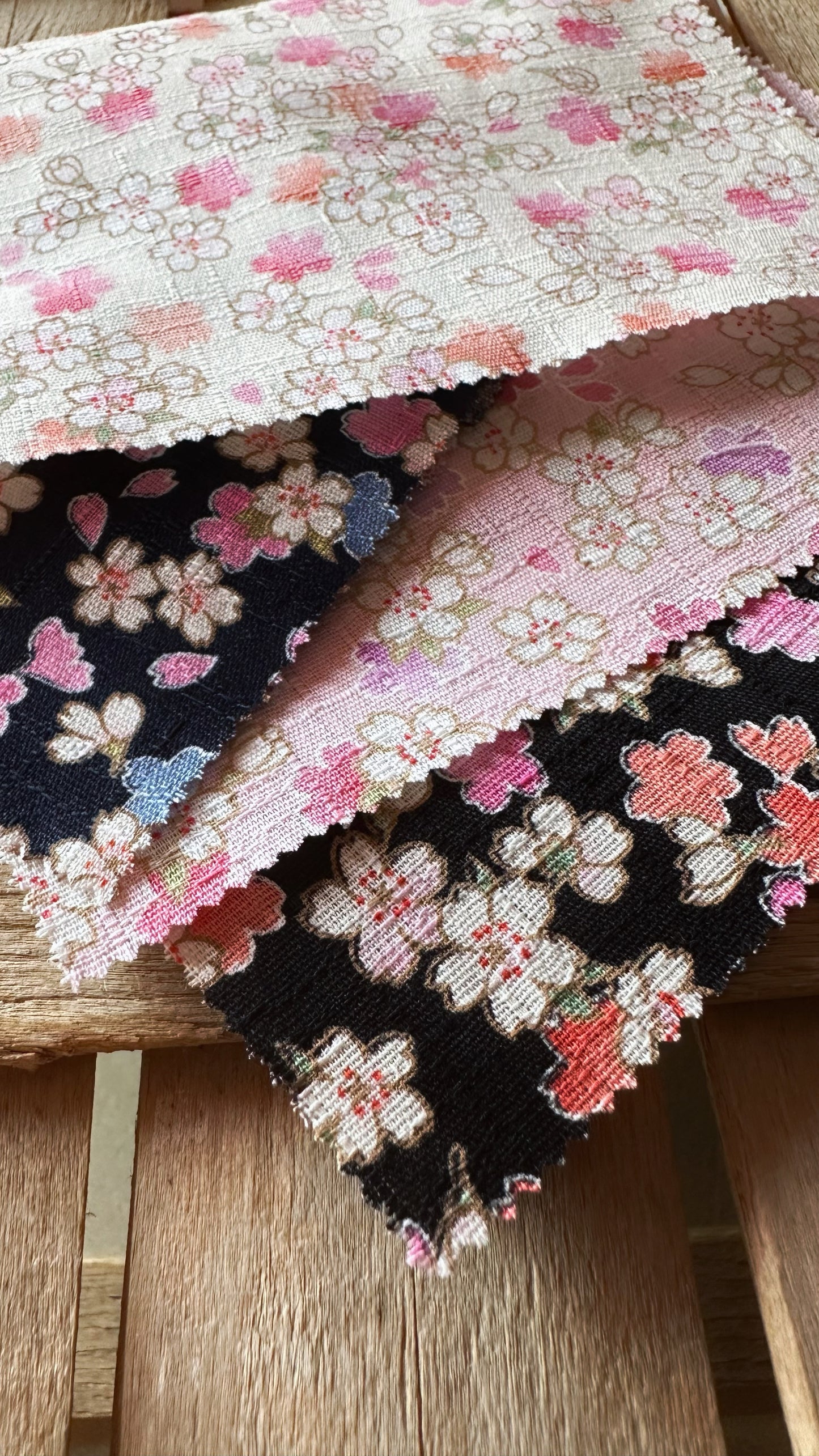 Orecchini Summer Sakura - tessuti giapponesi