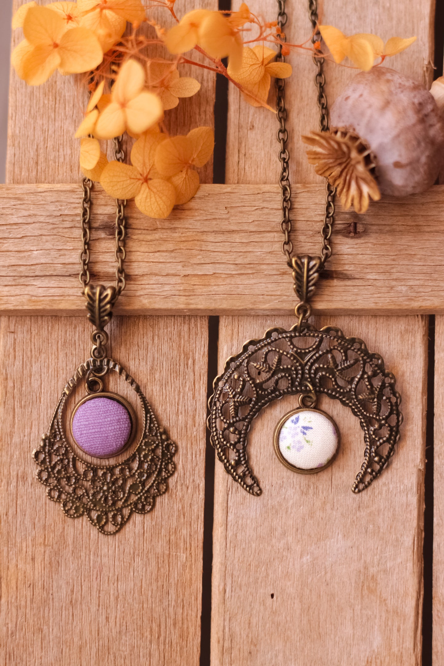 Nuove Collane Lilac simil filigrana