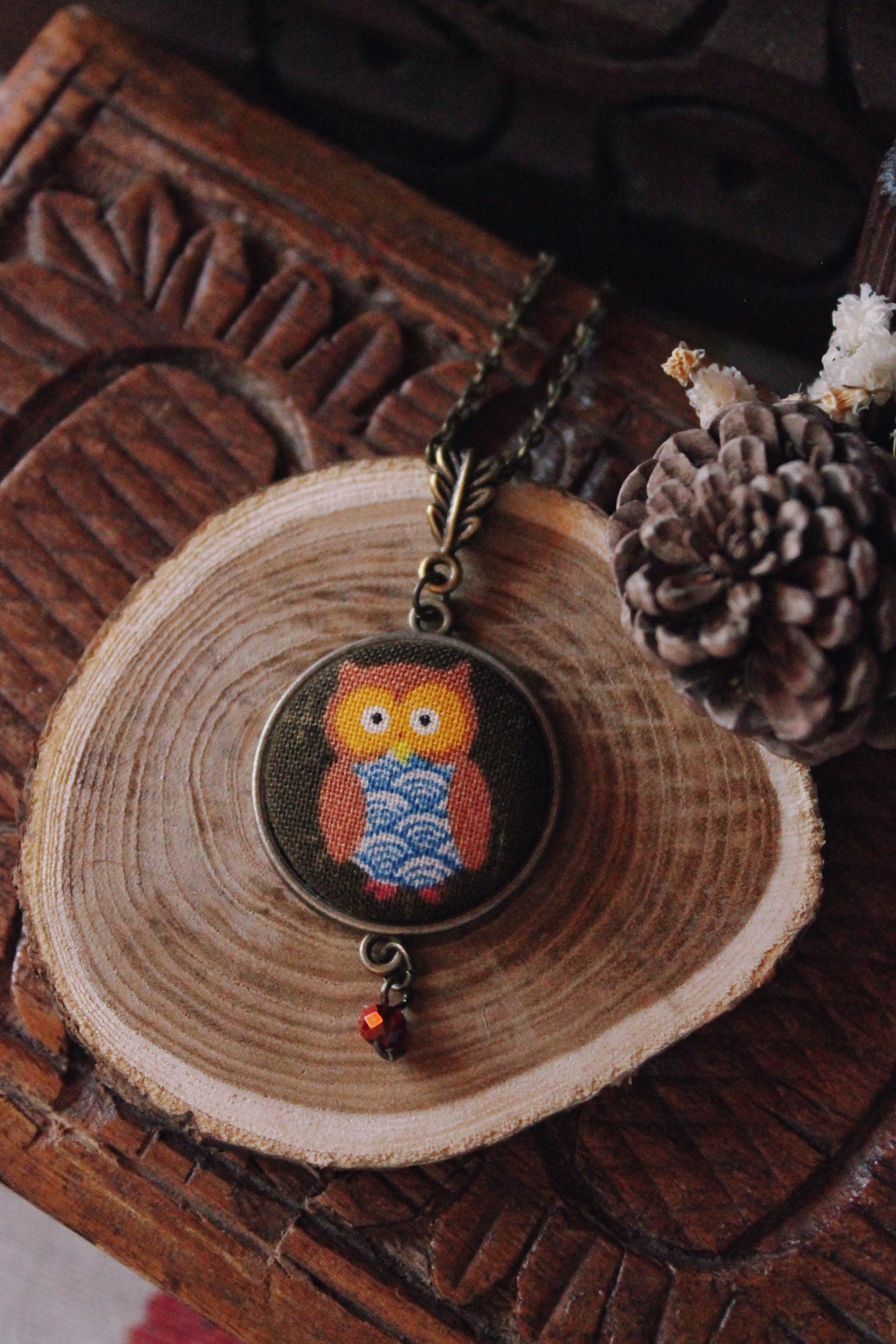 Nuovi Ciondoli Gufo 🦉 - tessuto giapponese - Limited Edition