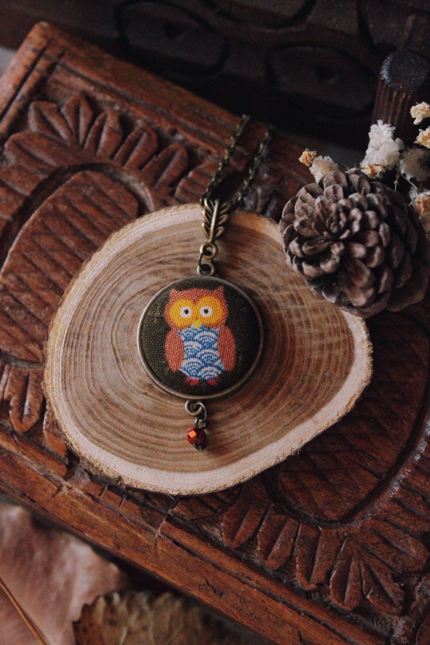 Nuovi Ciondoli Gufo 🦉 - tessuto giapponese - Limited Edition