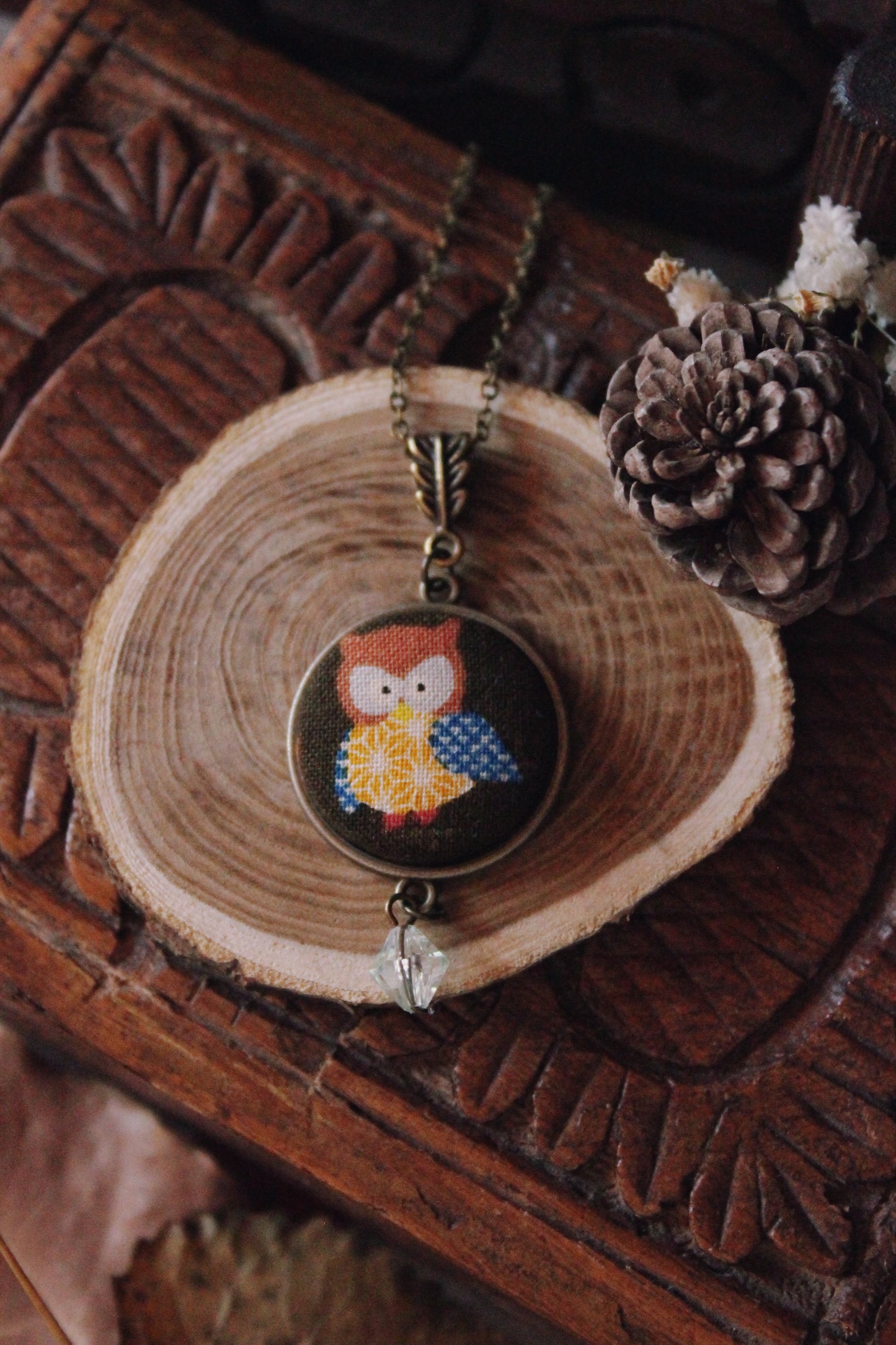 Nuovi Ciondoli Gufo 🦉 - tessuto giapponese - Limited Edition