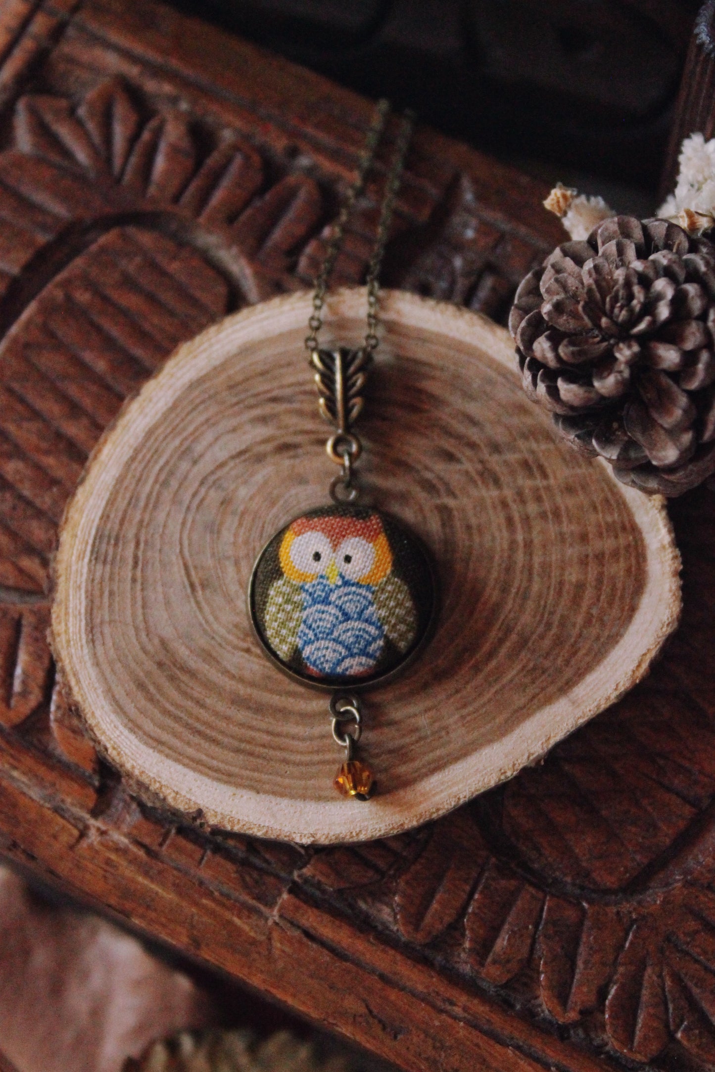 Nuovi Ciondoli Gufo 🦉 - tessuto giapponese - Limited Edition