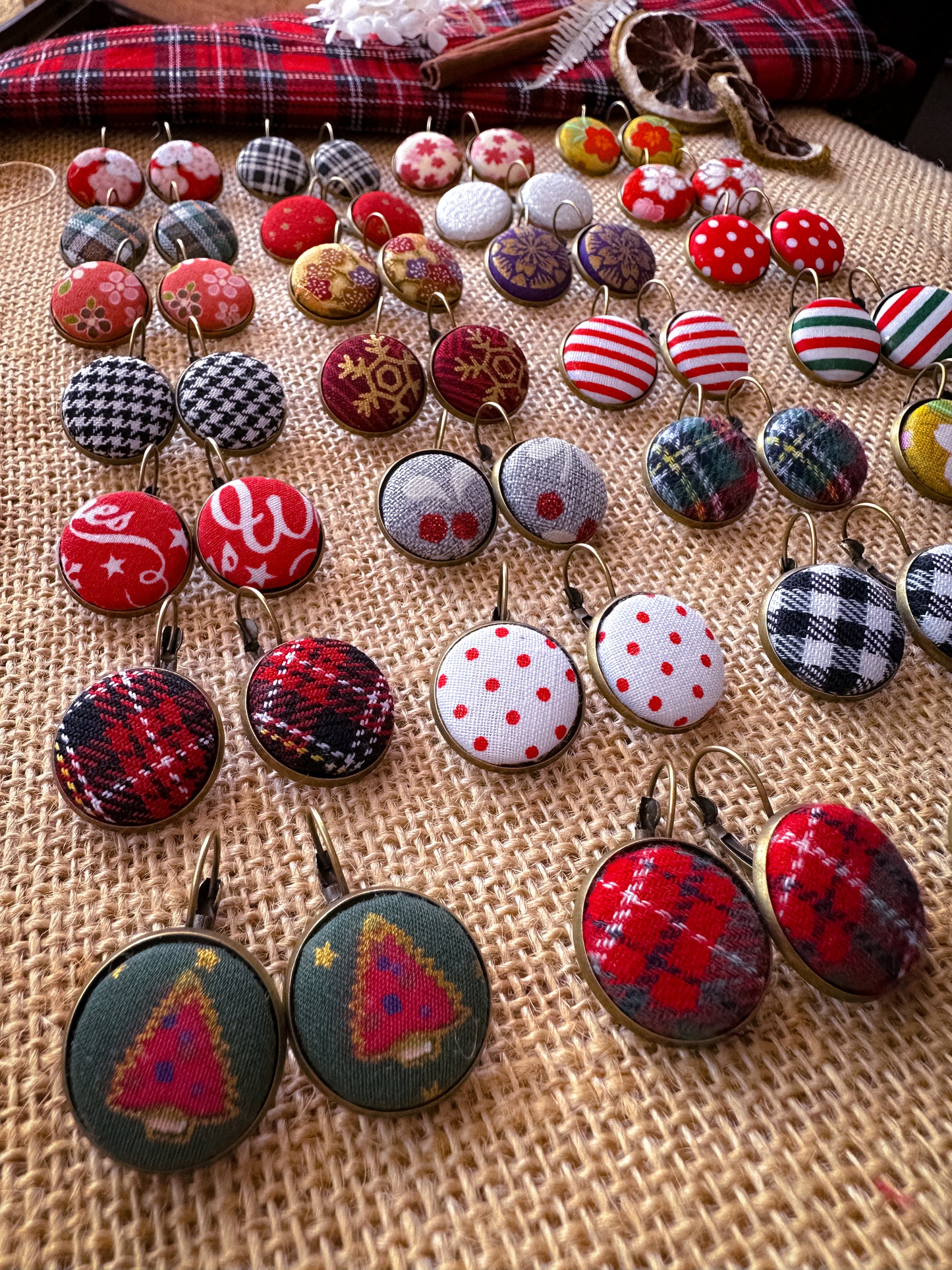 Orecchini Collezione Natalizia Fūbutsushi 風物詩