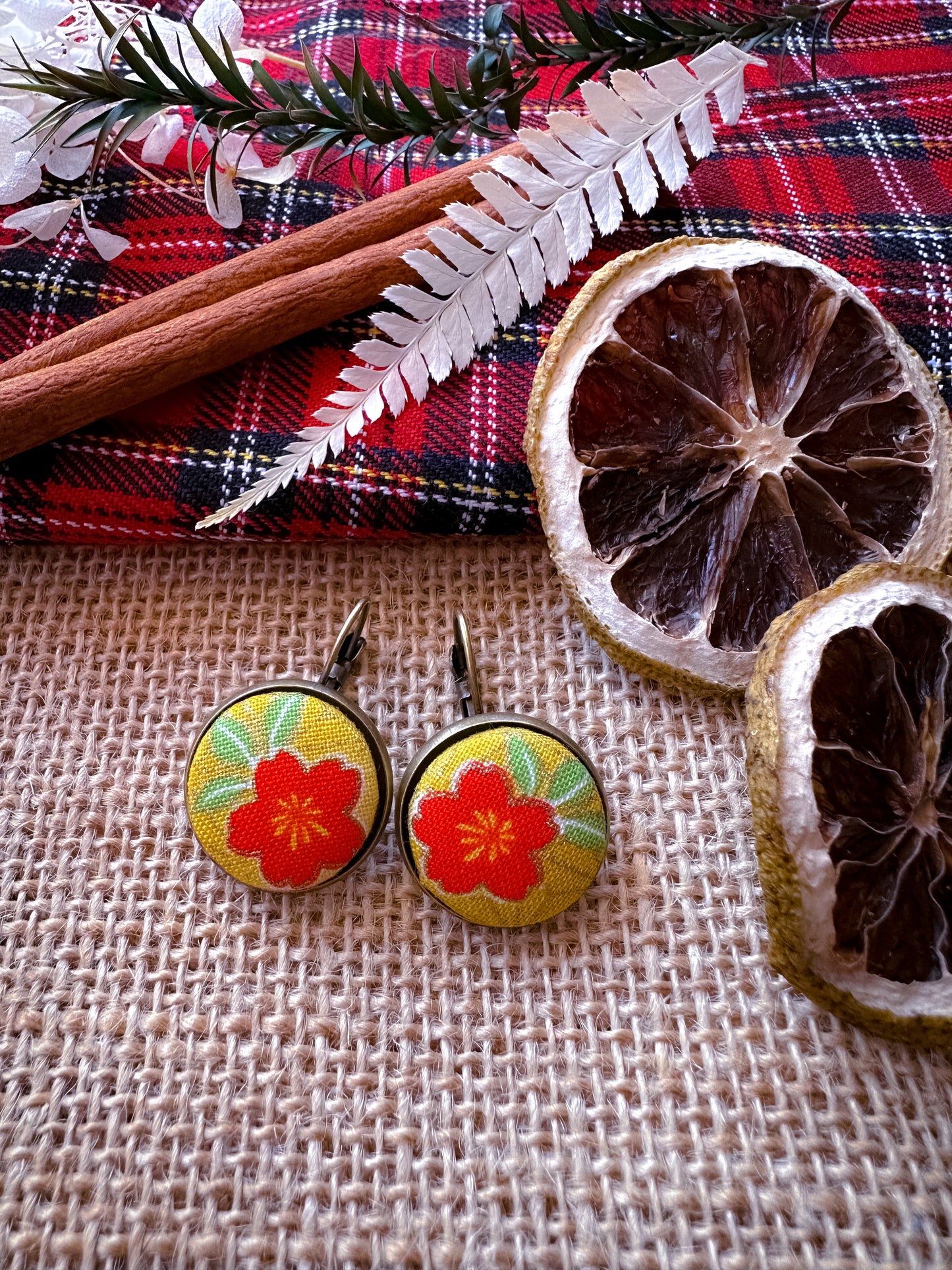 Orecchini Collezione Natalizia Fūbutsushi 風物詩
