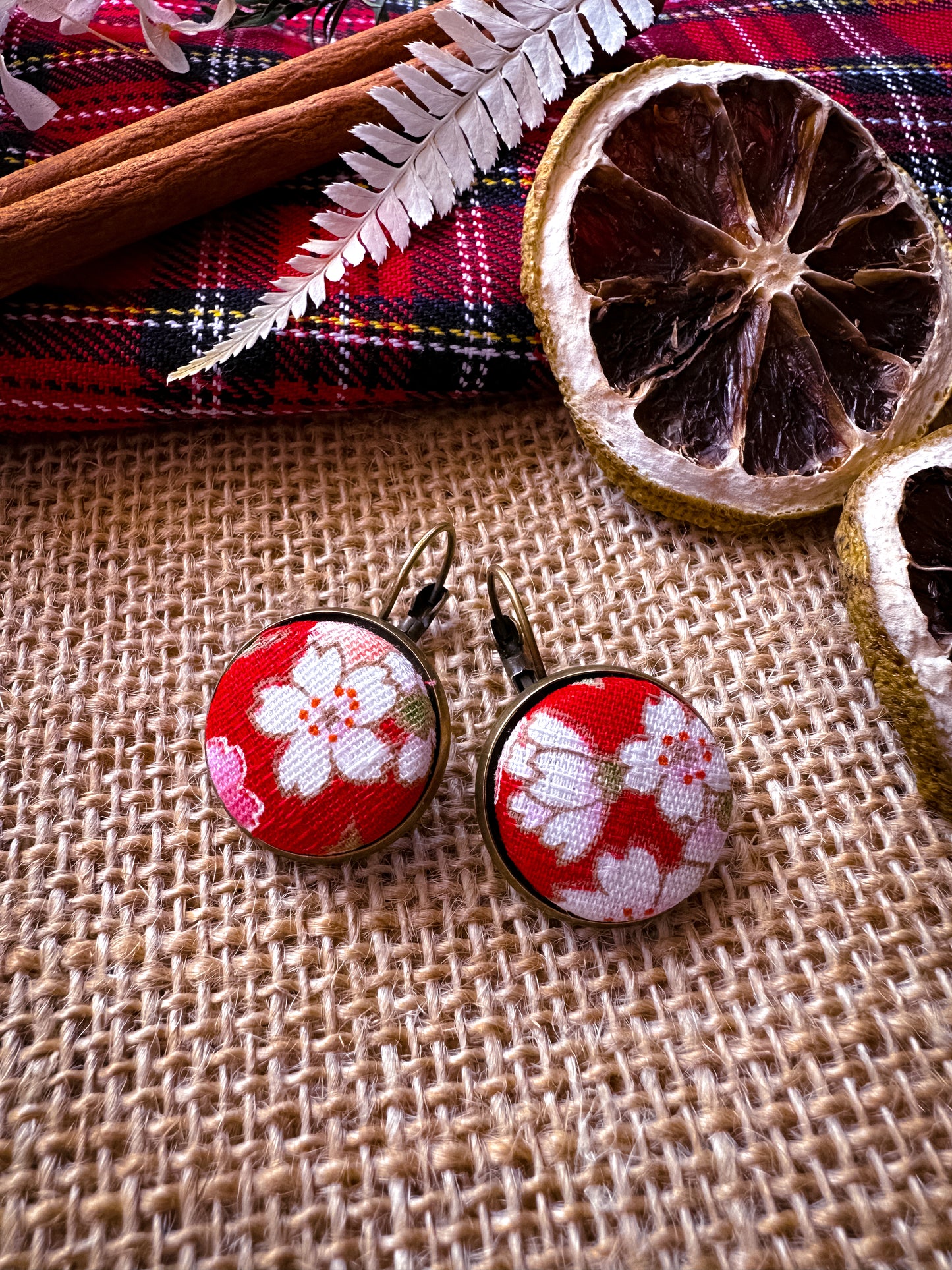Orecchini Collezione Natalizia Fūbutsushi 風物詩