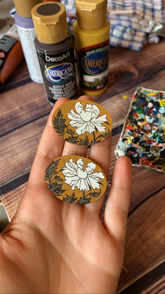 Spilla Peonia - Botan 牡丹