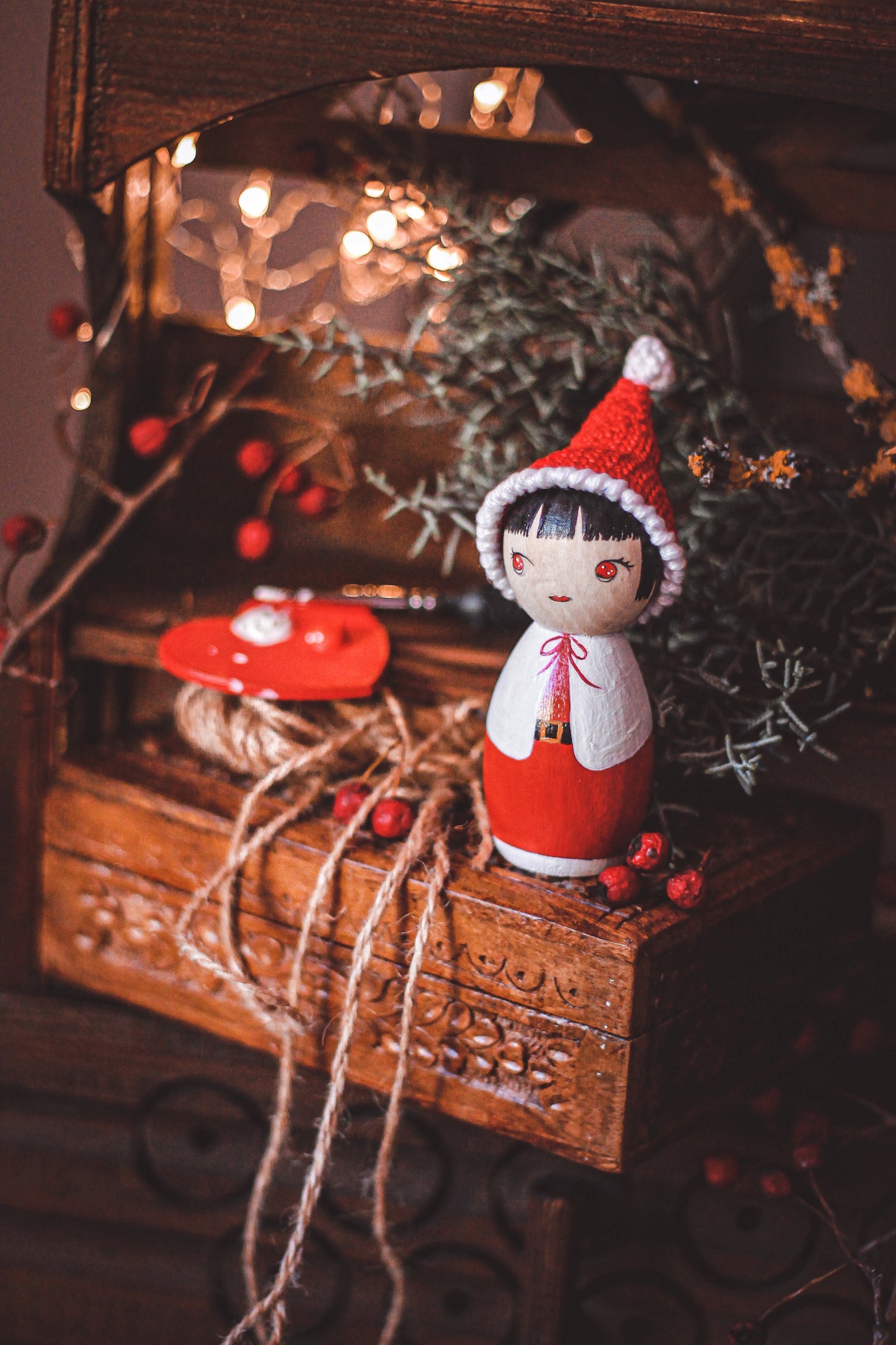 Kokeshina Babbo Natale