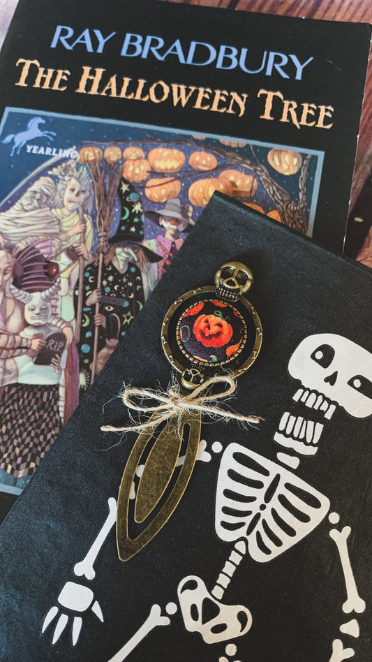 Set Halloween tessuto zucca