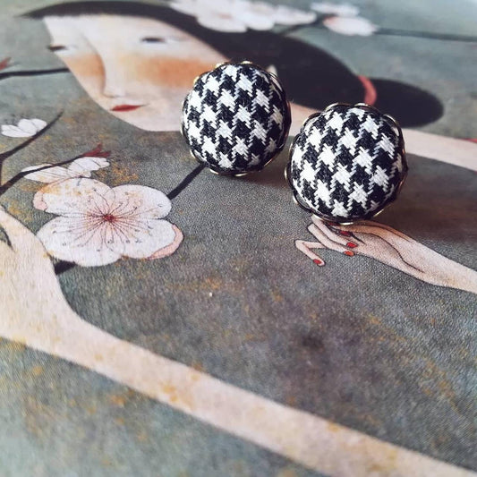 Orecchini Pied de Poule