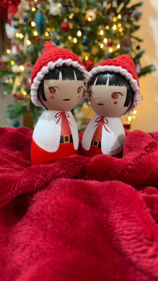 Kokeshina Babbo Natale