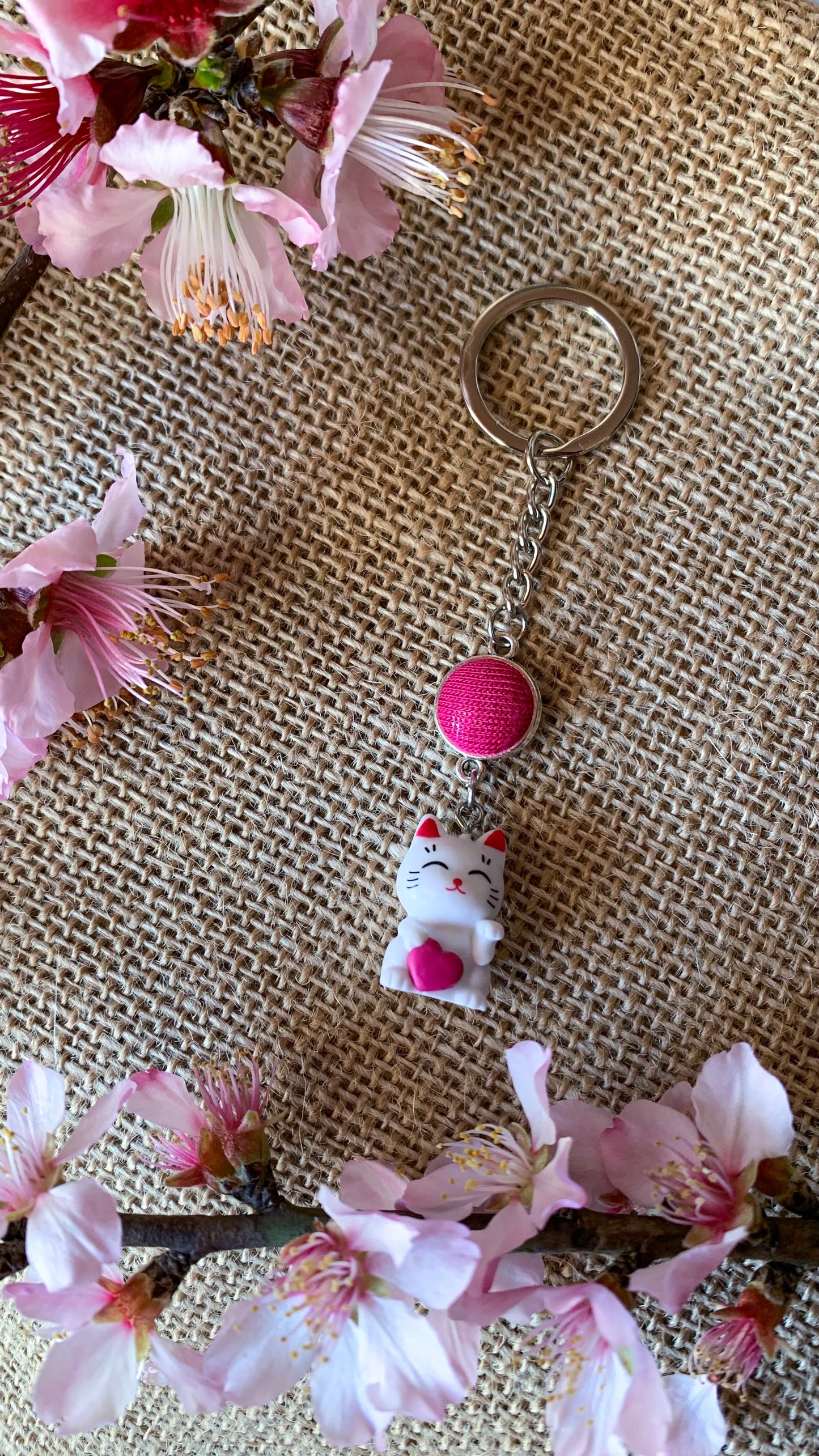 Portachiavi Verso la tua stella - Maneki Neko- kitsune- Fujisan