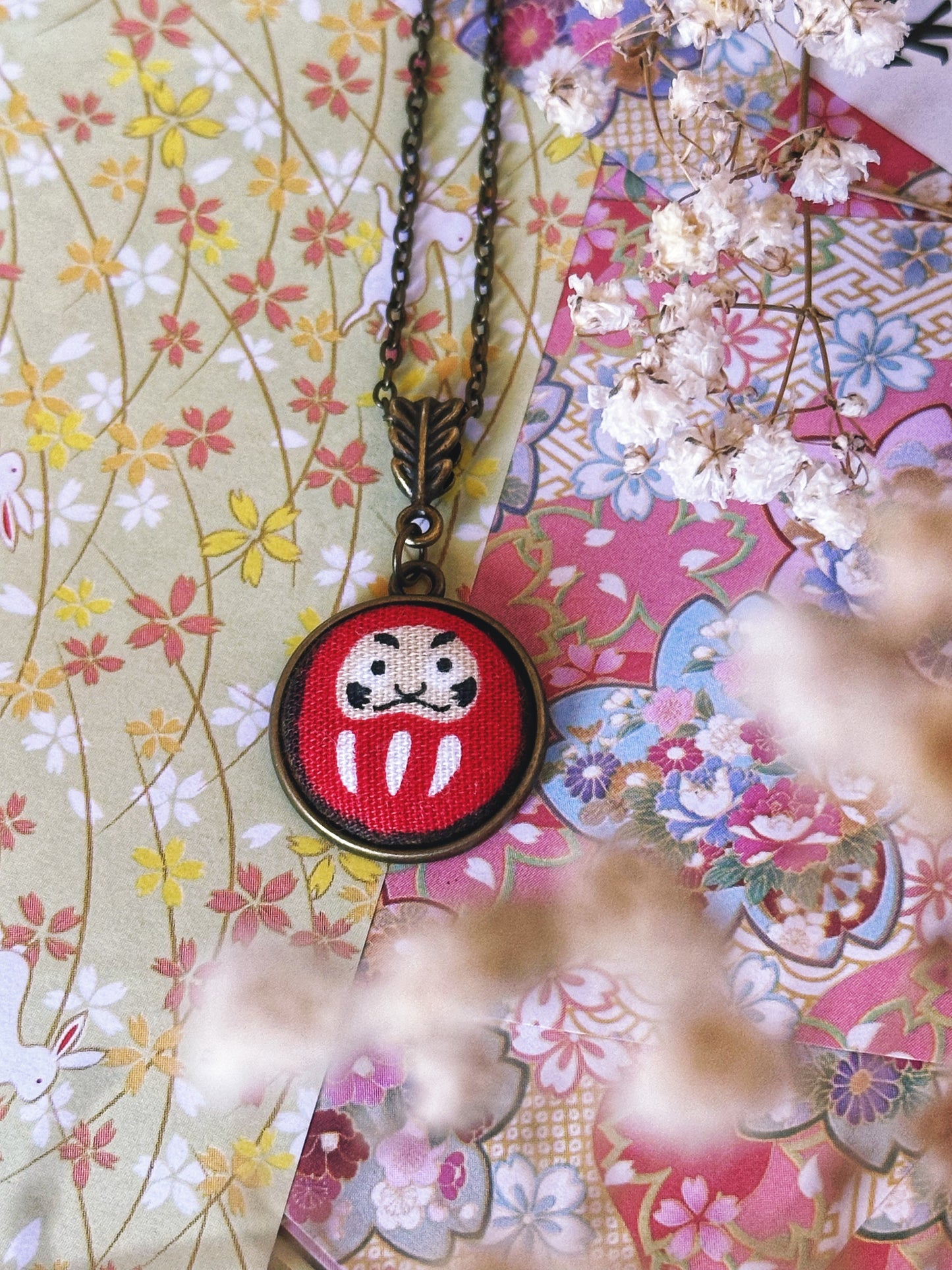 Nuovi Ciondoli Daruma 達摩 Love