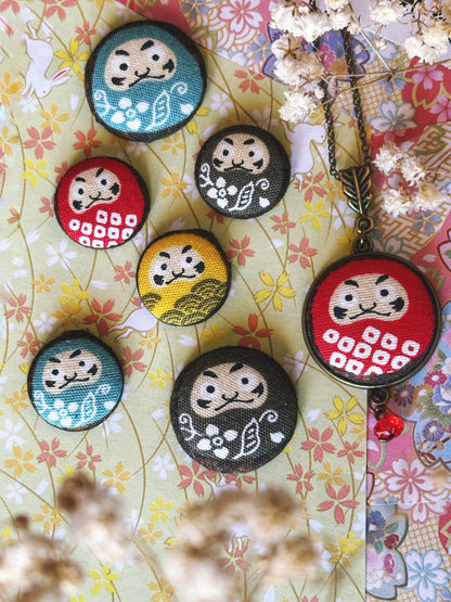 Nuovi Ciondoli Daruma 達摩 Love