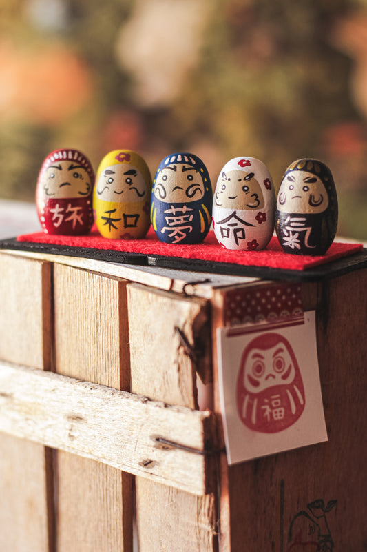 Set Daisy Goshiki Daruma