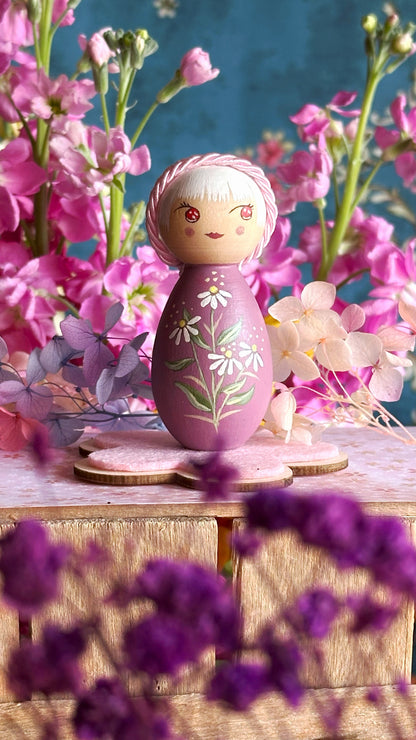 Nuove Kokeshine Come Petali nel vento di Marzo - Edizione Limitata- 6 pezzi unici